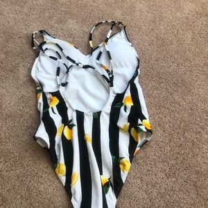 Striped Lemon One Piece